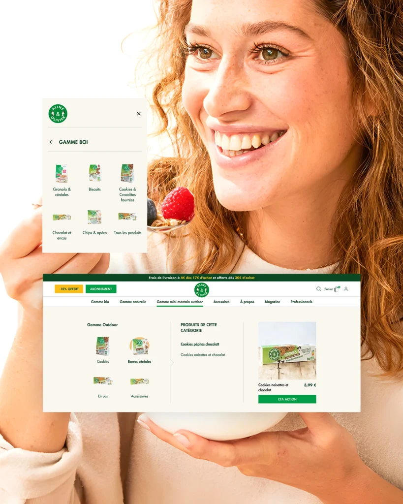 Plateforme e-commerce pensée pour le développement commercial