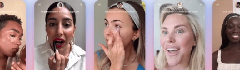 écran application shoploop e-commerce