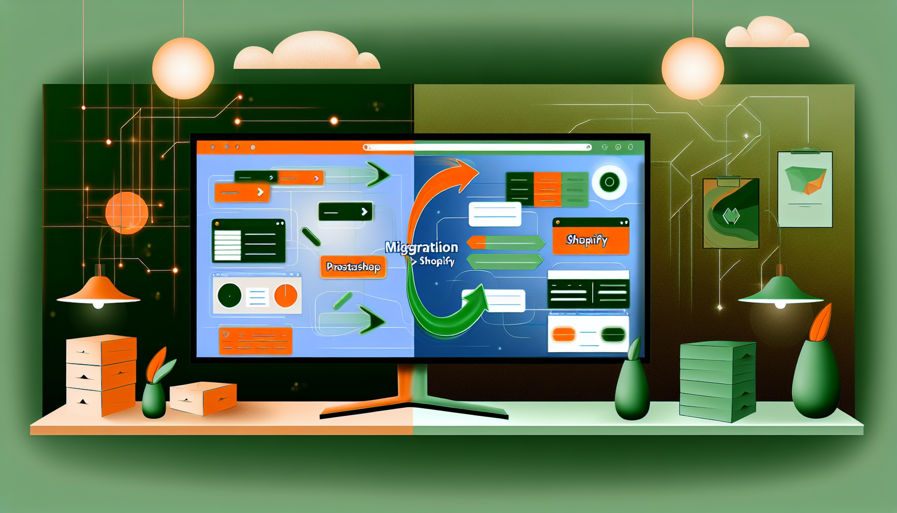 Migration PrestaShop vers Shopify guide complet décideur e-commerce