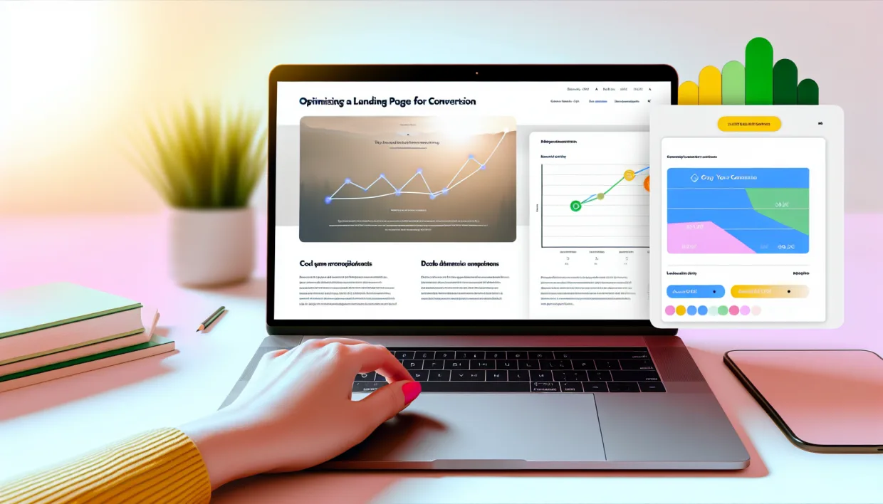 Optimisation landing page conversion e-commerce dashboard analytics CTA